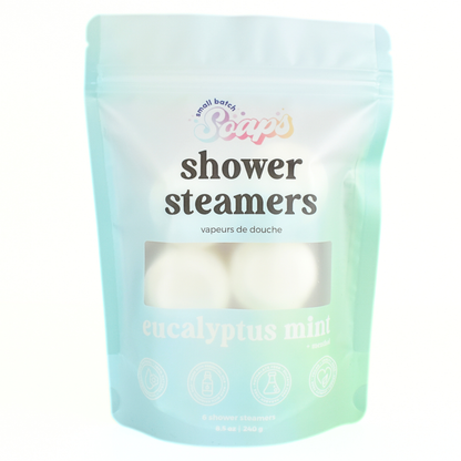 Shower Steamers - Eucalyptus Mint - Small Batch Soaps