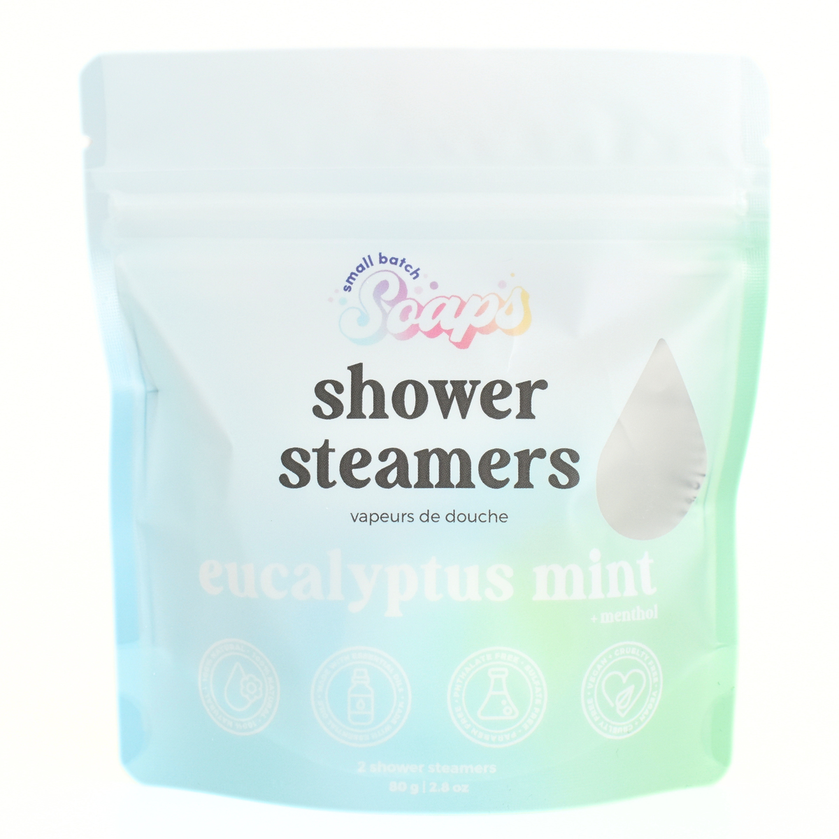 Shower Steamers - Eucalyptus Mint - Small Batch Soaps