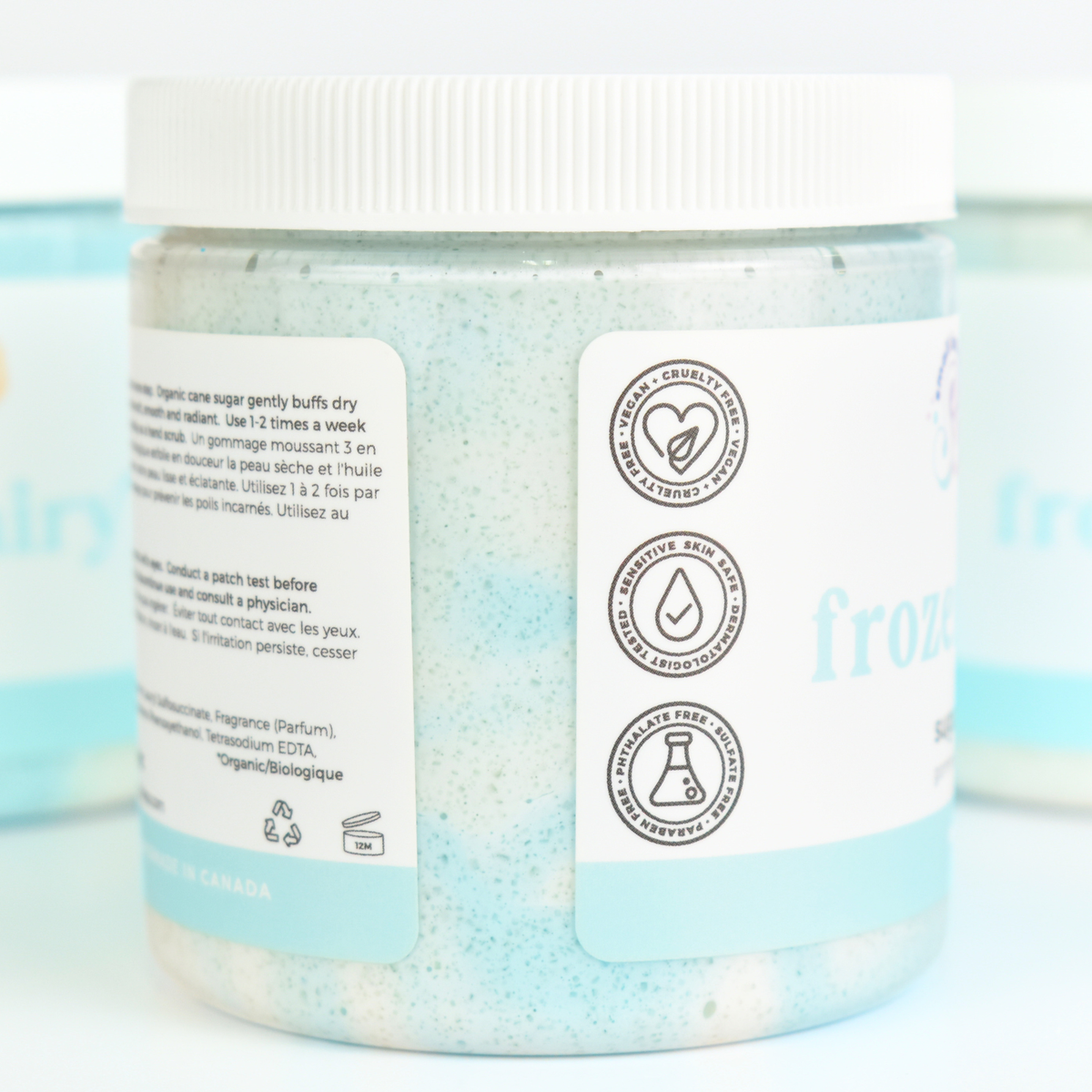 Frozen Fairy (Snow Fairy) Sugar Scrub - Small Batch Soaps