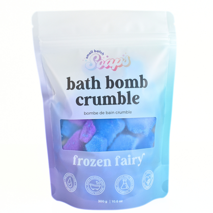 Frozen Fairy (Snow Fairy) Bath Bomb Crumble - Small Batch Soaps