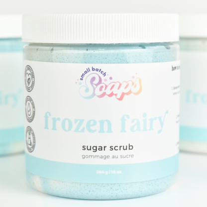 Frozen Fairy (Snow Fairy) Sugar Scrub - Small Batch Soaps