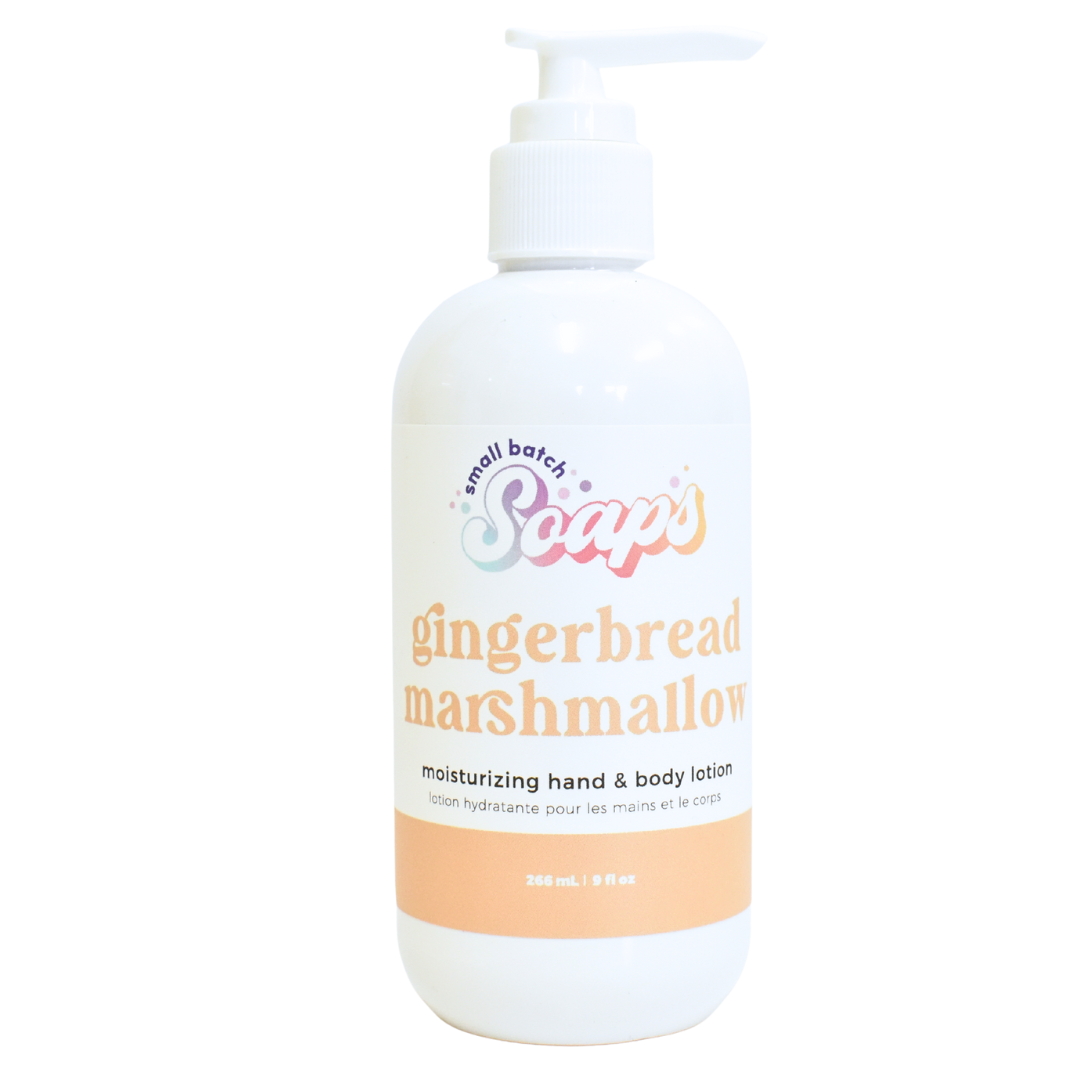 Gingerbread Marshmallow Moisturizer - Small Batch Soaps