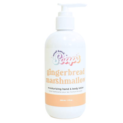 Gingerbread Marshmallow Moisturizer - Small Batch Soaps