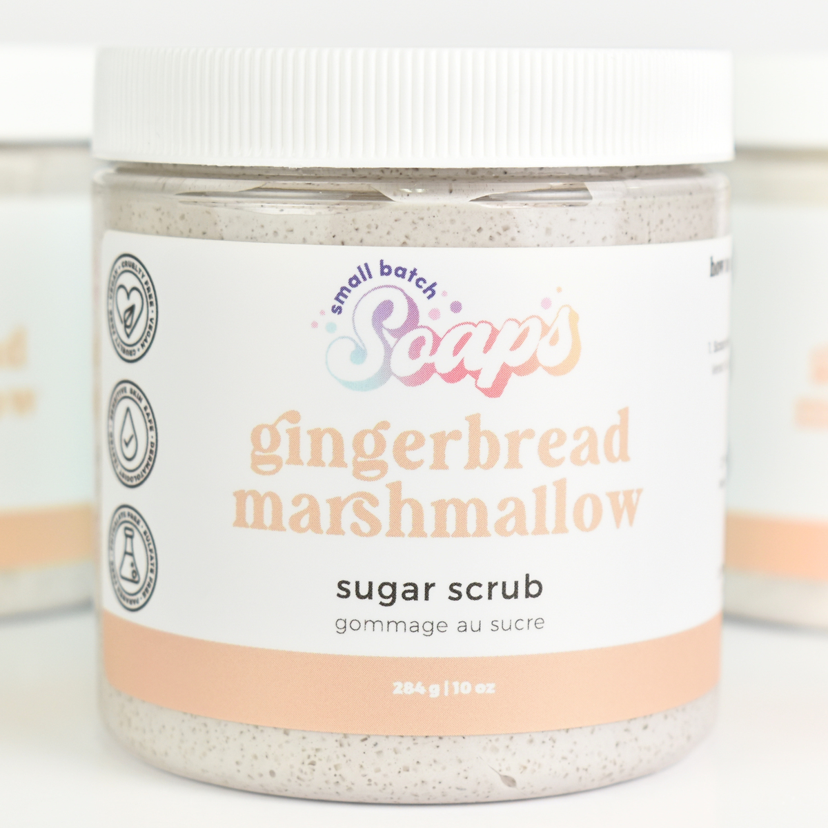 Gingerbread Marshmallow Sugar Scrub - Small Batch Soaps