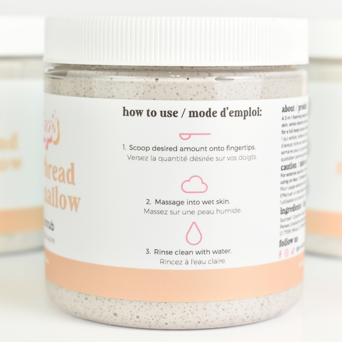Gingerbread Marshmallow Sugar Scrub - Small Batch Soaps