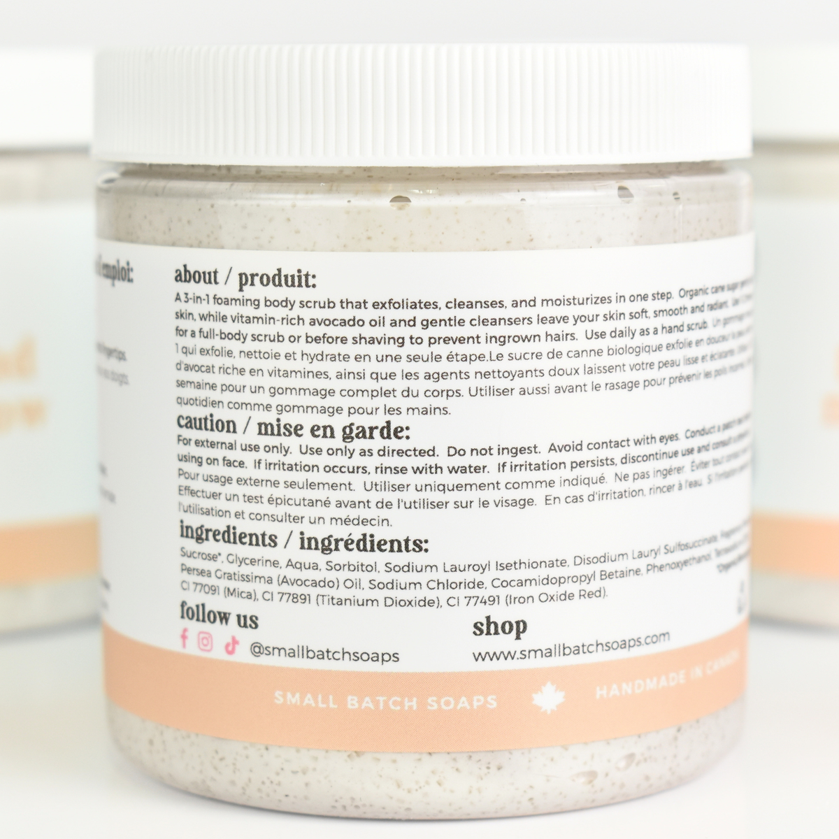 Gingerbread Marshmallow Sugar Scrub - Small Batch Soaps