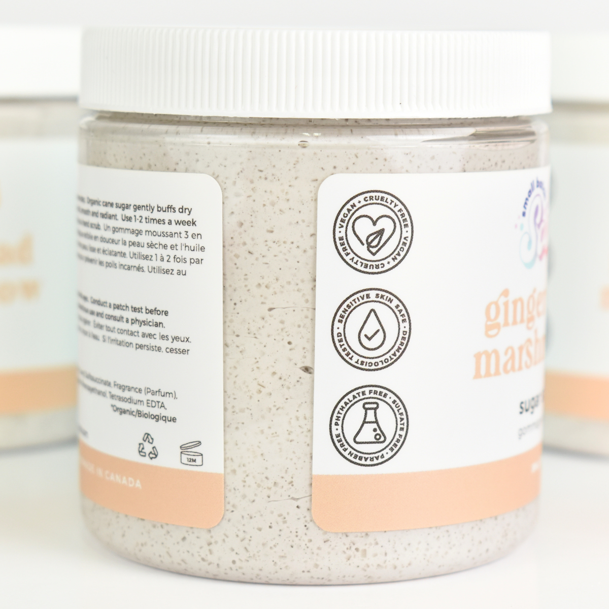 Gingerbread Marshmallow Sugar Scrub - Small Batch Soaps