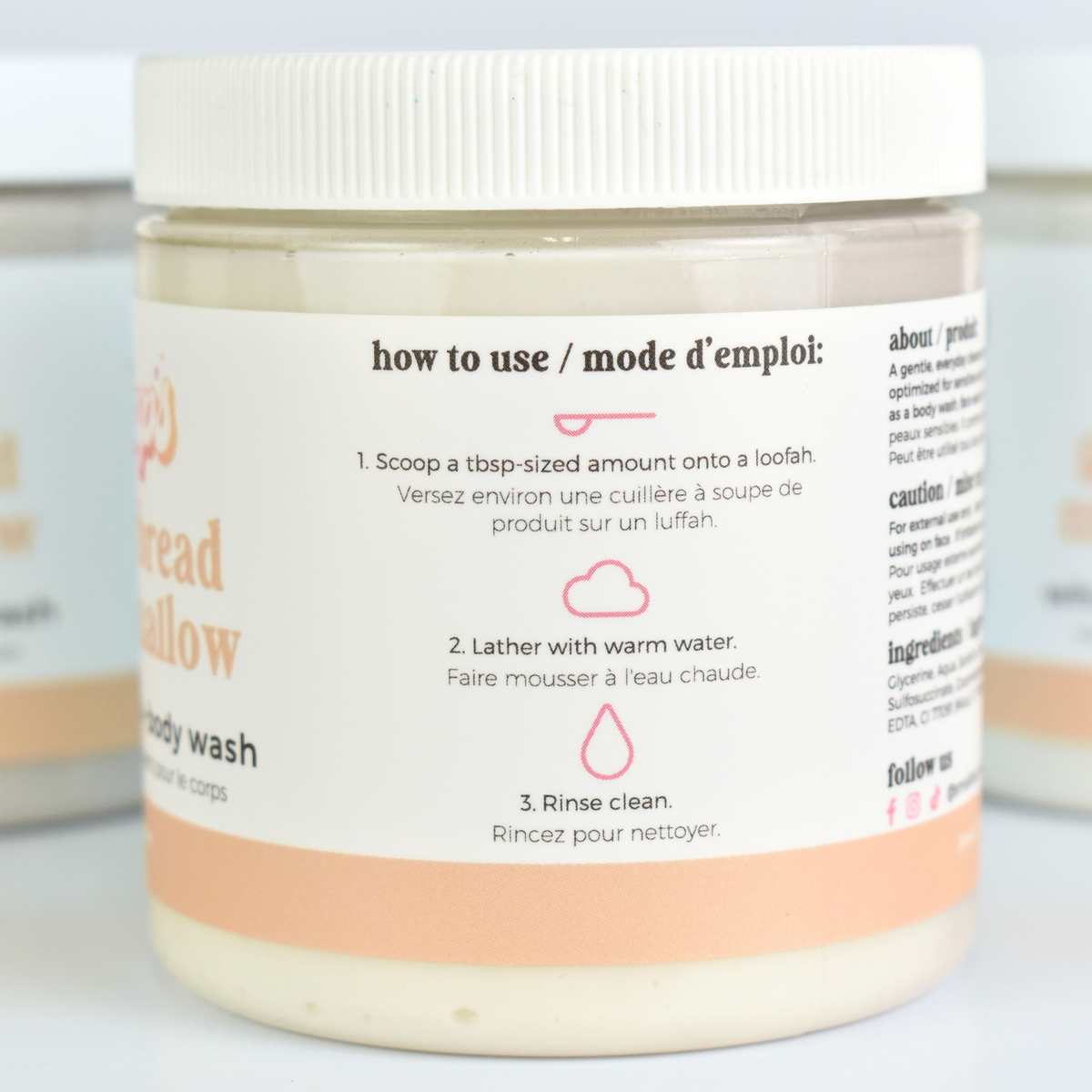 Gingerbread Marshmallow Whipped Soap - Small Batch Soaps