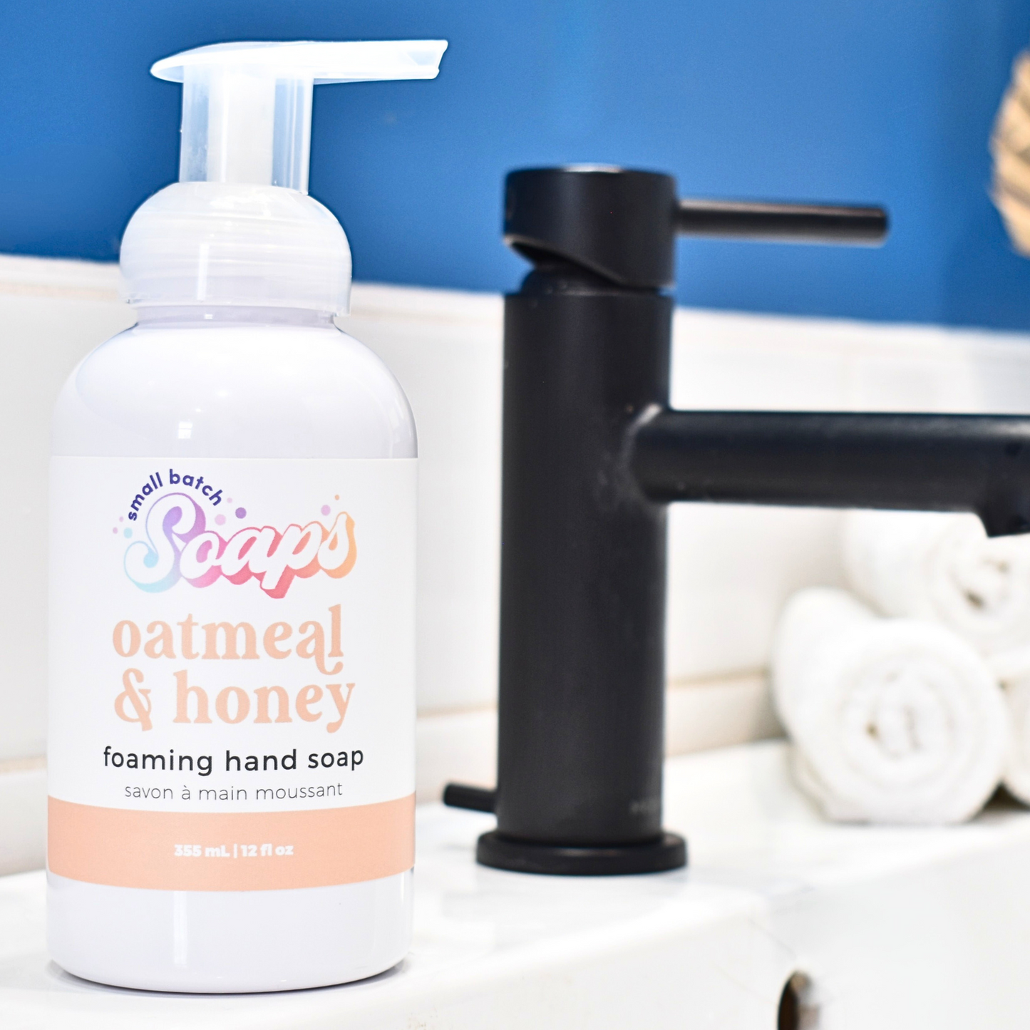 Oatmeal & Honey Foaming Hand Soap - Small Batch Soaps