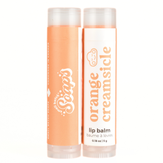 Orange Creamsicle Lip Balm - Small Batch Soaps