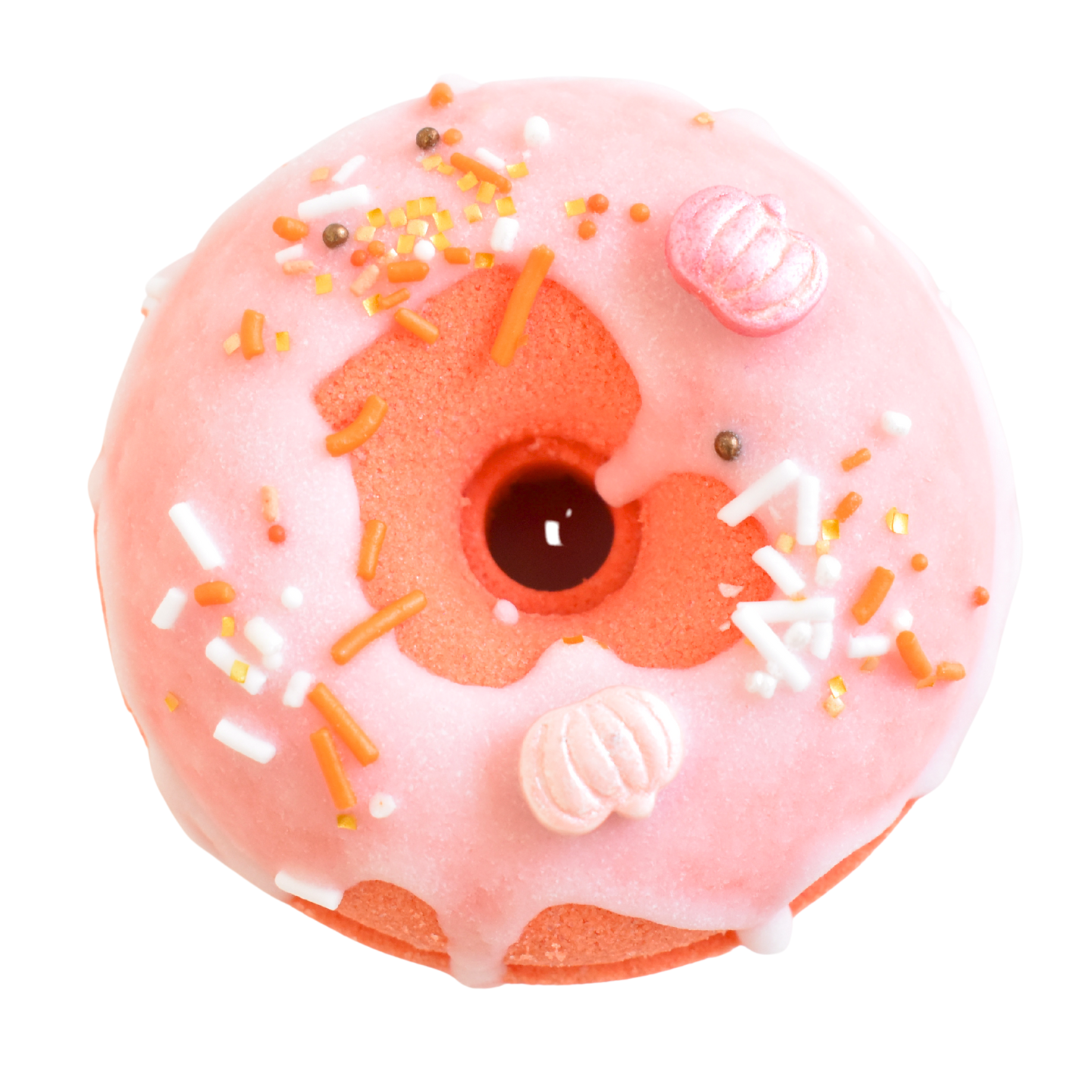 Pumpkin Donut Bath Bomb - Small Batch Soaps