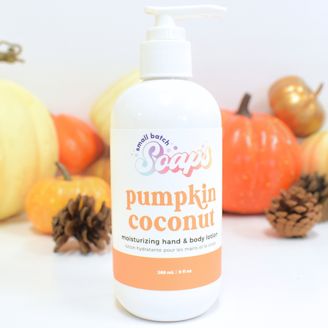 Pumpkin Coconut Moisturizer - Small Batch Soaps