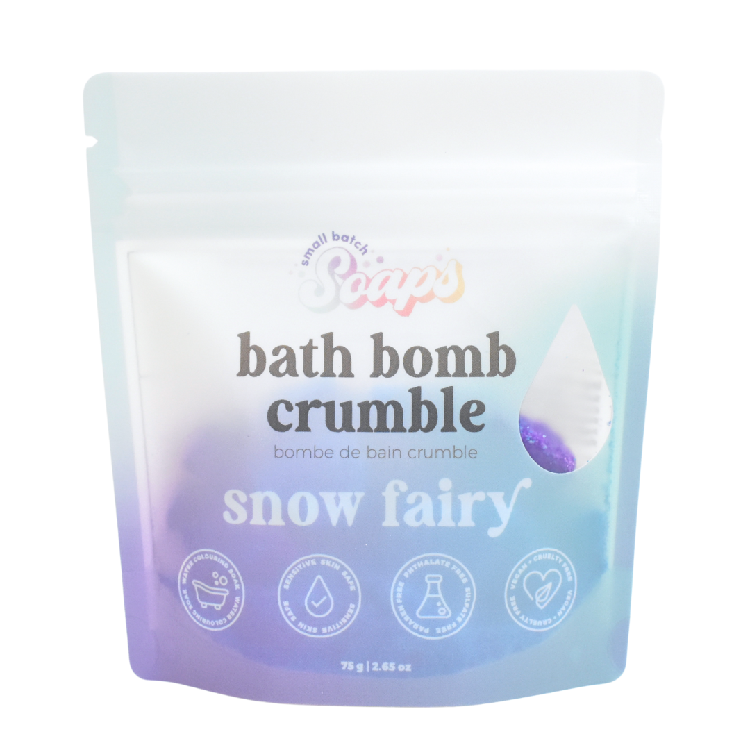 Snow Fairy Bath Bomb Crumble