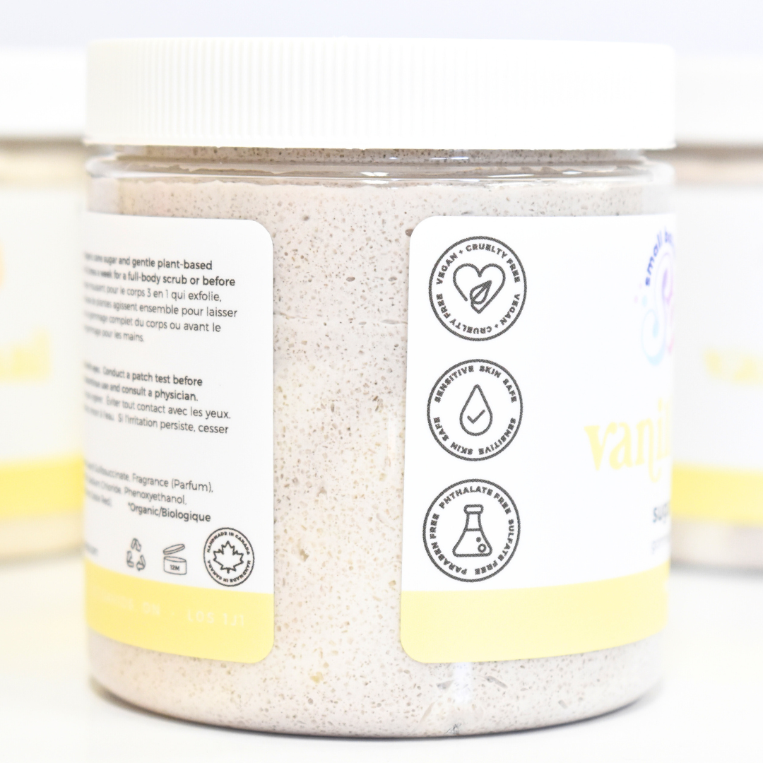 Vanilla Chai Sugar Scrub - Small Batch Soaps