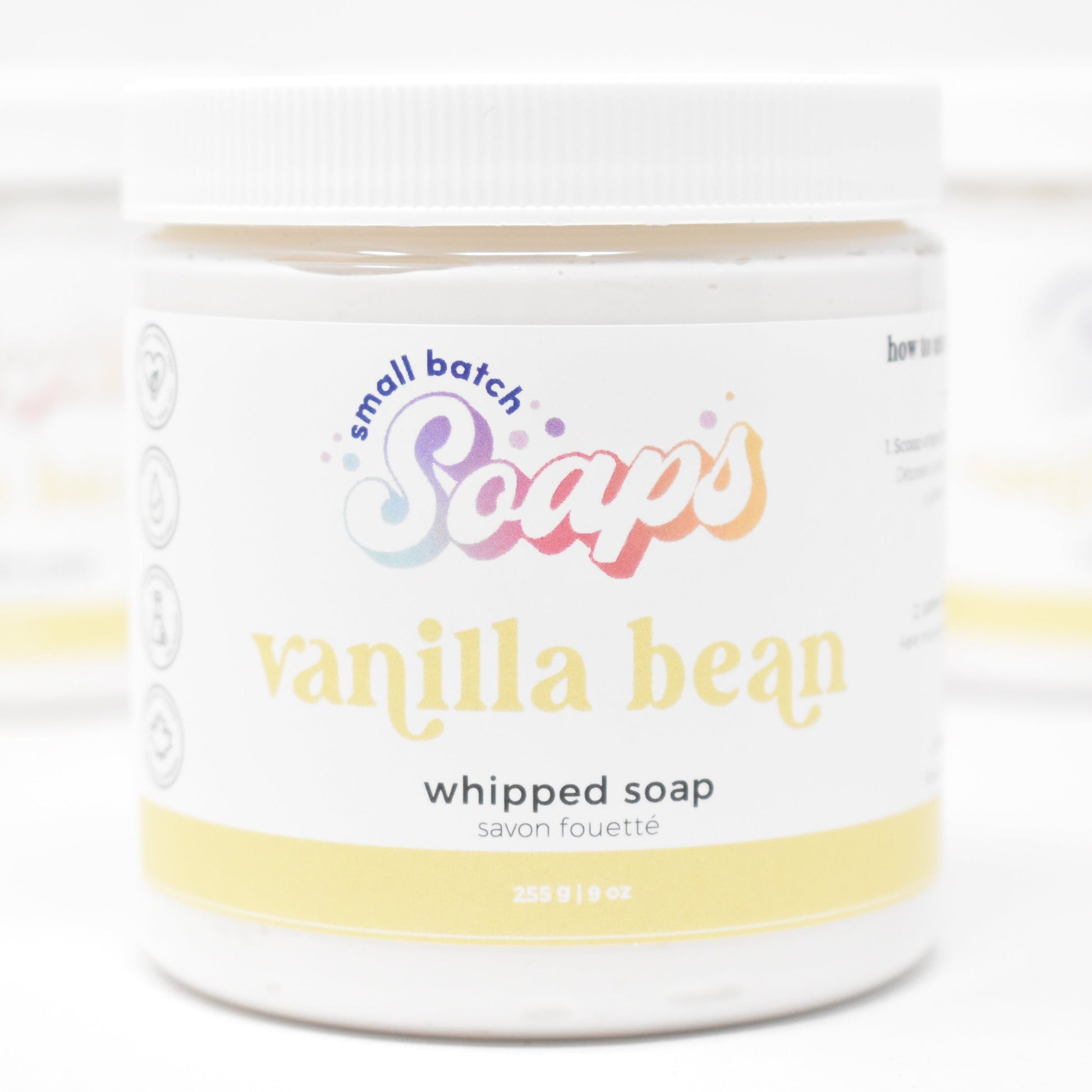 Vanilla Bean Whipped Soap - Small Batch Soaps