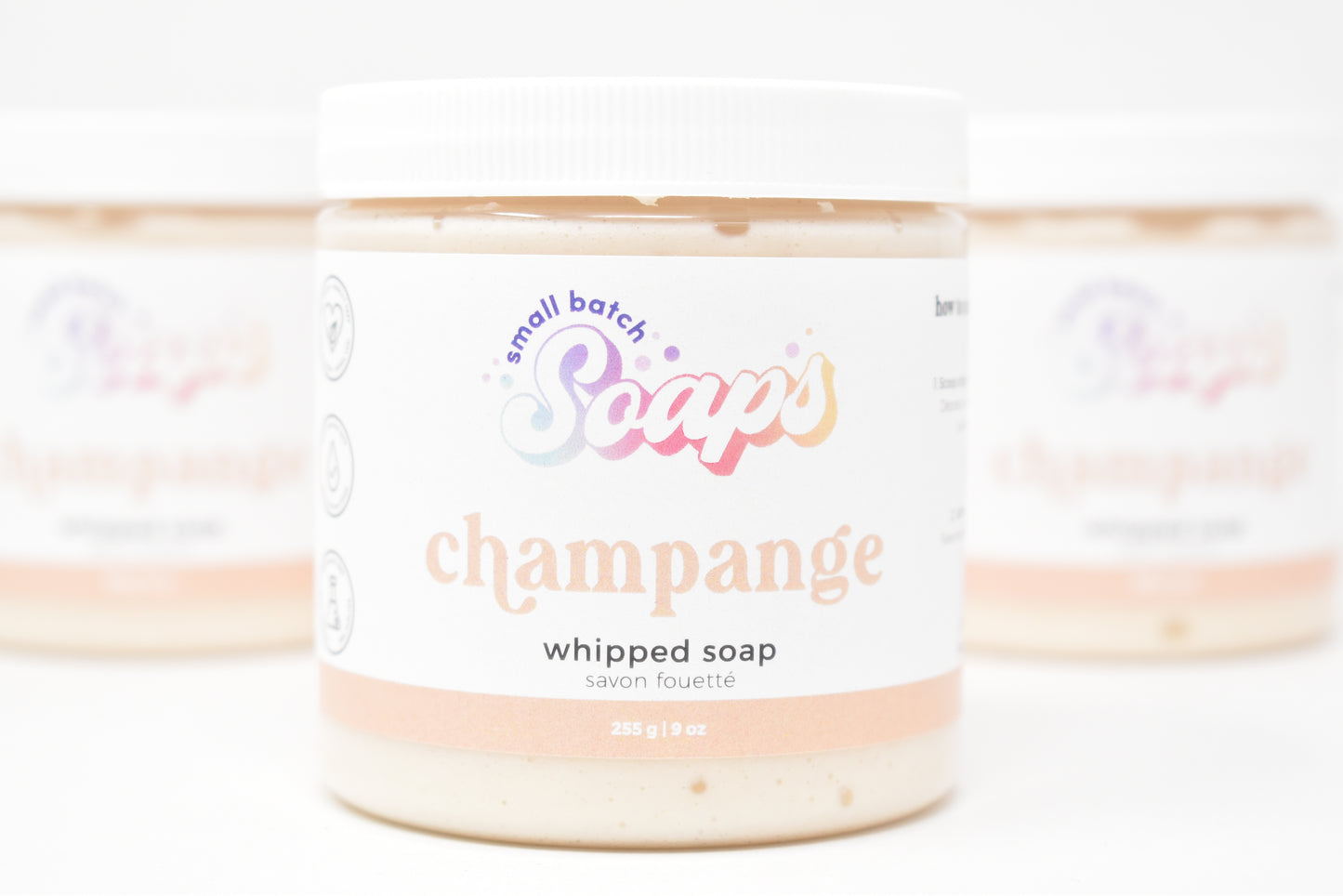 Champagne Whipped Soap - Small Batch Soaps