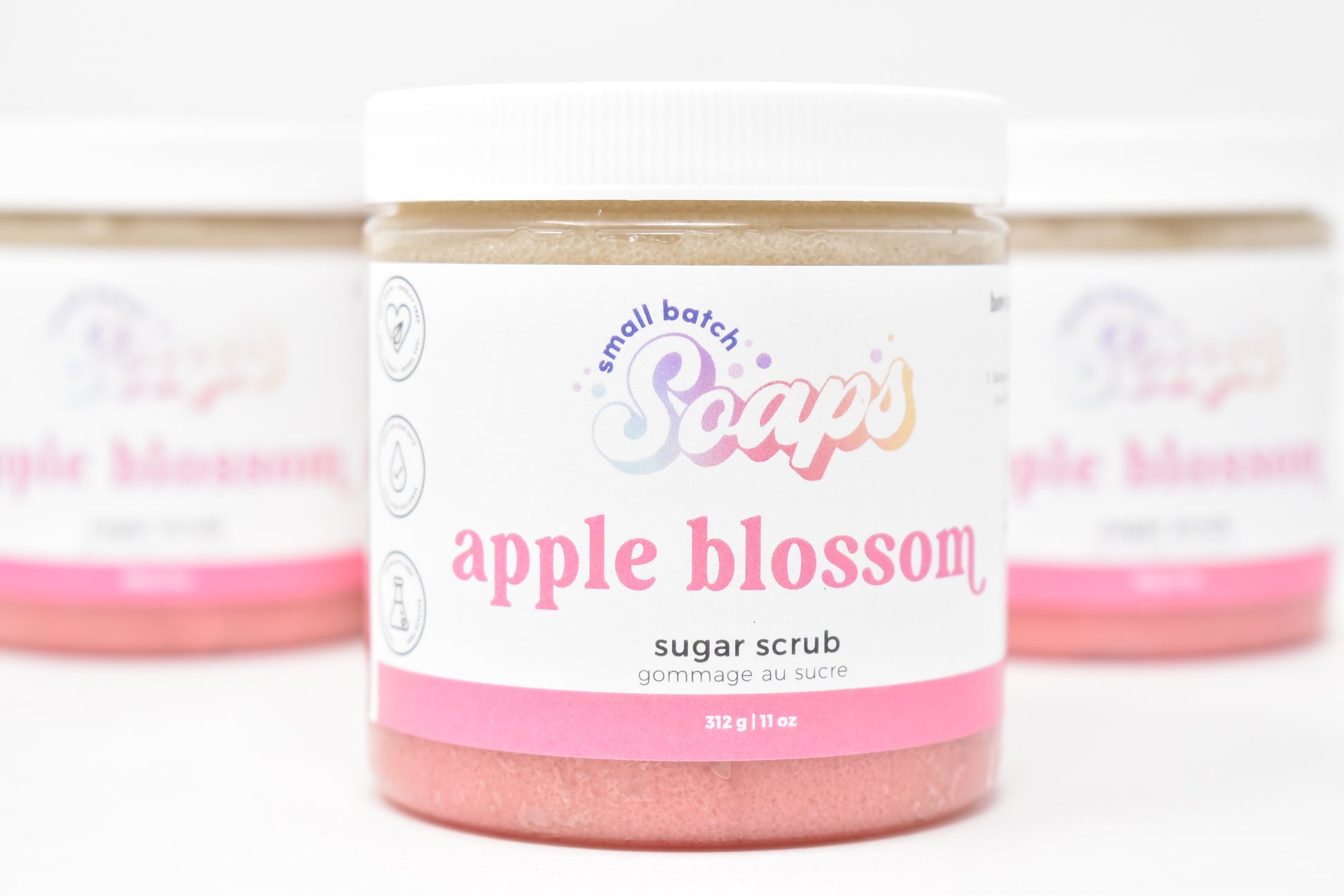 Apple Blossom Sugar Scrub - Small Batch Soaps