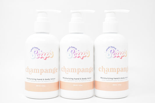 Champagne Moisturizer - Small Batch Soaps