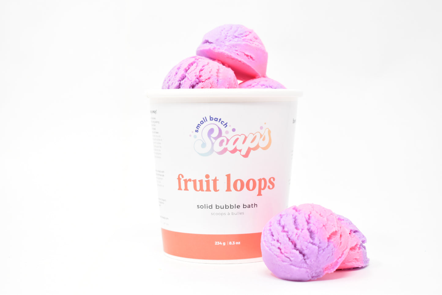 Fruit Loops Bubble Scoops - Small Batch Soaps