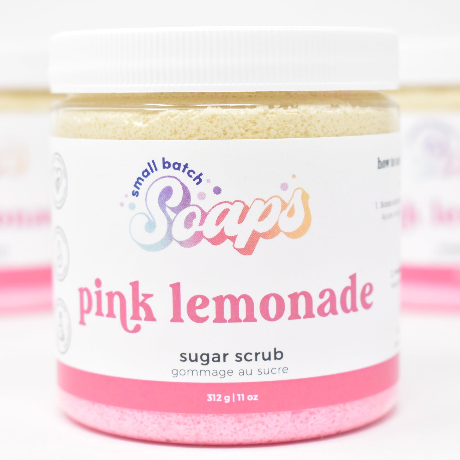 Pink Lemonade Sugar Scrub - Small Batch Soaps