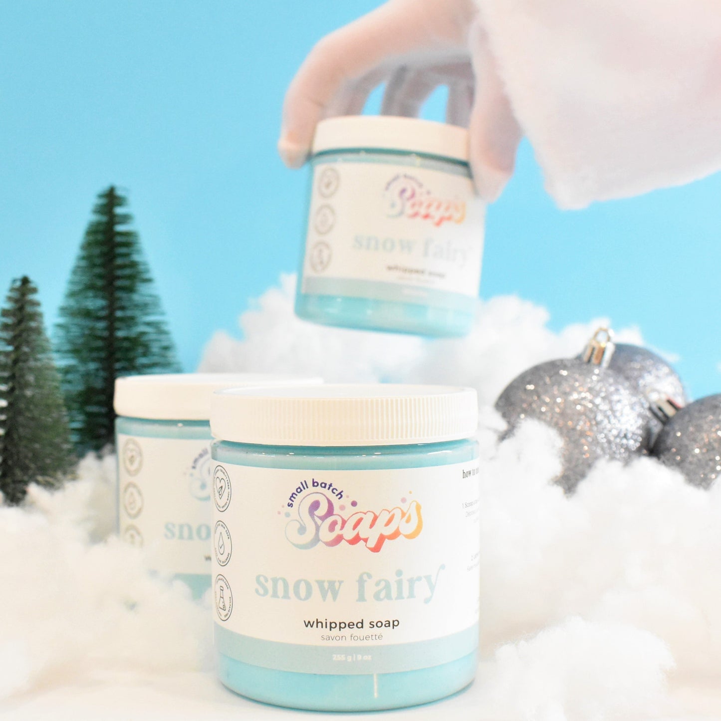 Snow Fairy Whipped Soap - Small Batch Soaps