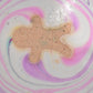 Gingerbread Man Bath Bomb - Small Batch Soaps