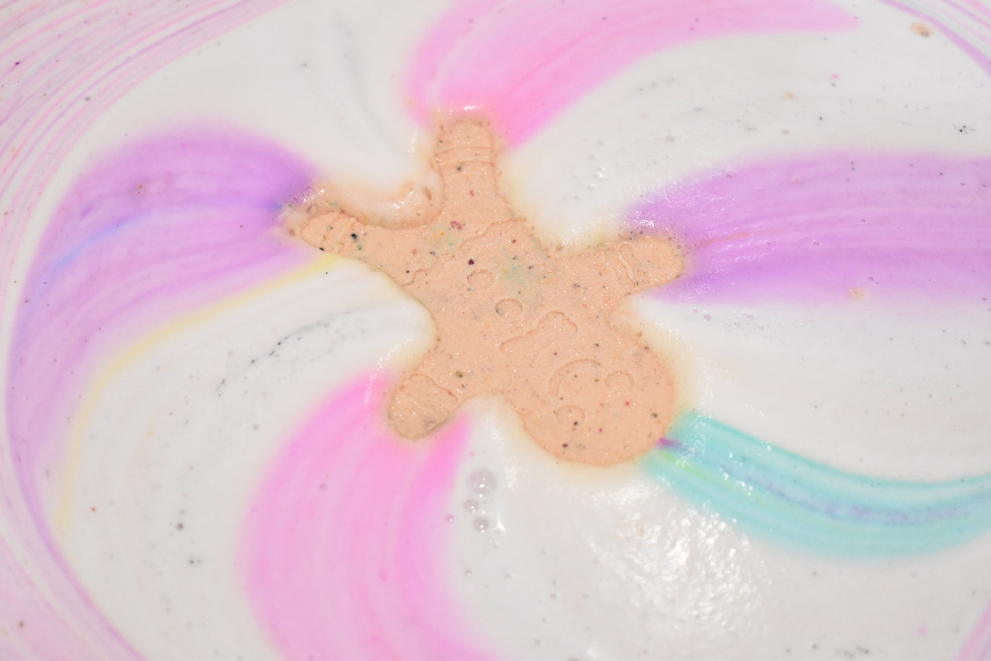 Gingerbread Man Bath Bomb - Small Batch Soaps