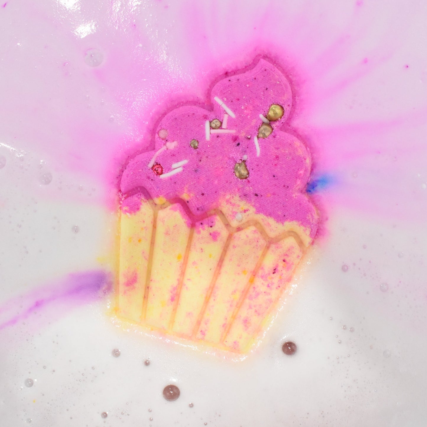 Cupcake Bath Bomb - Small Batch Soaps