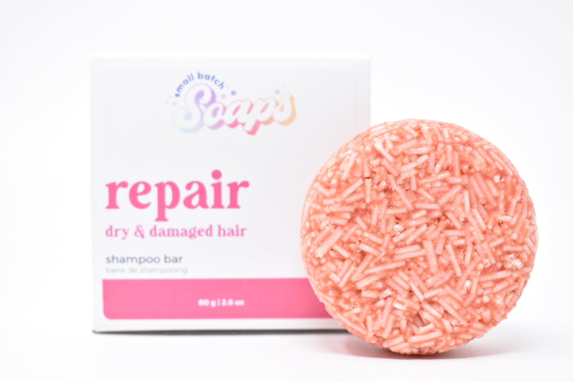 repair shampoo bar - dry & damaged hair - Small Batch Soaps