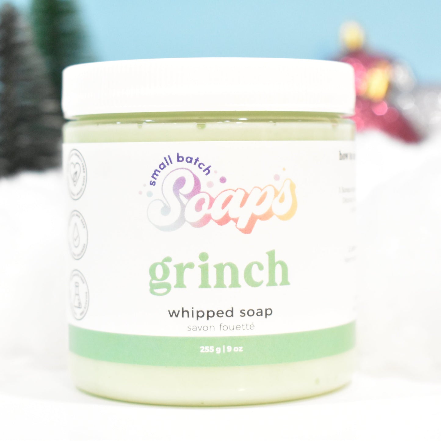 Grinch Whipped Soap - Small Batch Soaps