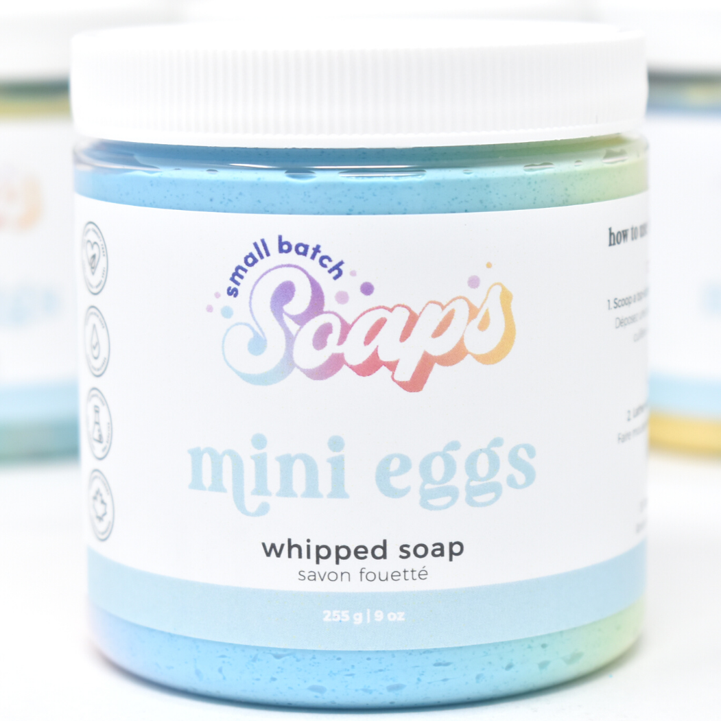 Mini Eggs Whipped Soap - Small Batch Soaps